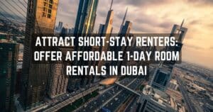 offer cheap room for rent in Dubai for 1 day